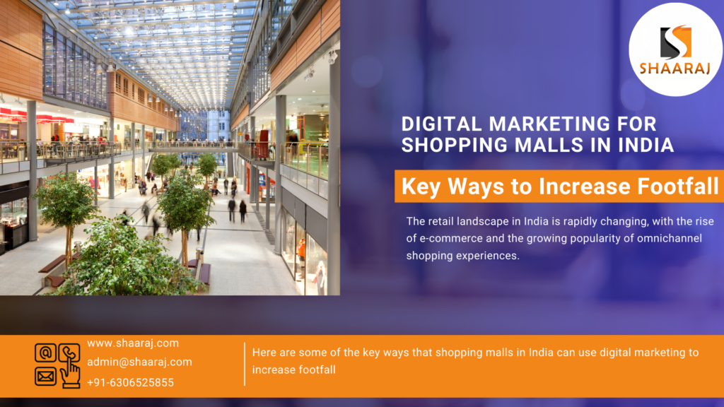 Digital Marketing For Shopping Mall IN Lucknow, Uttar Pradesh India_SHAARAJ Communication